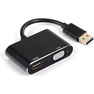Dark DK-AC-UGA35 Vga-Hdmı USB 3.0 Görüntü Adaptörü