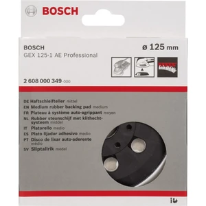 - Zımpara Tabanı - Yumuşak, 125 Mm