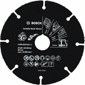 - Carbide Multiwheel, Taşlama Makineleri İle Ahşap Ve Plastiği Güvenli Kesme Bıçağı 125Mm