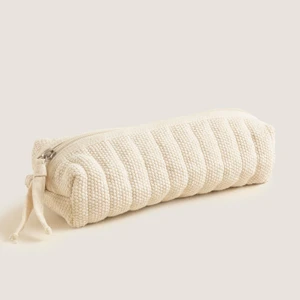 Shimma Çok Amaçlı Kumaş Çanta 22X9 cm Natural