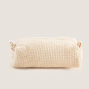 Oiko Waffle Aksesuar Çantası 19X10 cm Natural