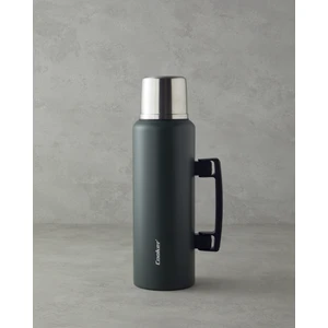 Heatlock Çelik Bardaklı Termos 1,5l Koyu Yeşil