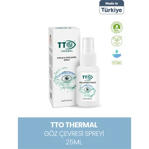 Thermal Göz Çevresi Spreyi 25 ml Hassas Ciltler İçin Temizleyici ve Nemlendirici