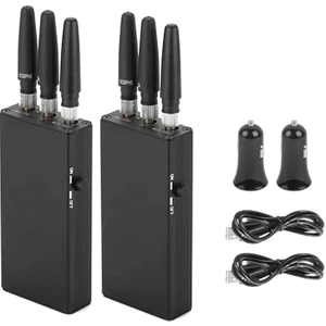 2pc Taşınabilir Gps Sinyal Engelleyici Wifi Kamera Bulucu Gps Konumlandırma Yok (Yurt Dışından)