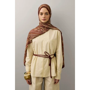 Deluxe Summer Şal Noa Bordo