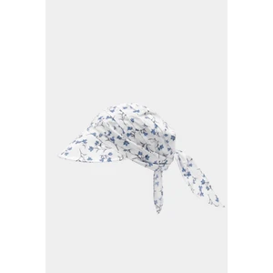 Kadın Safari Bağlamalı Eşarp Siperli Bandana Plaj Şapkası