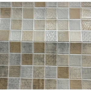 Renkli Duvarlar 70X70CM 1 Adet Yapışkanlı Dekoratif Küp Desen Renkli Tezgah Arası Salon Duvar Kağıdı Paneli NW167