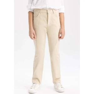 Erkek Çocuk Düz Paça Gabardin Basic Düz Pantolon X4224A624SM
