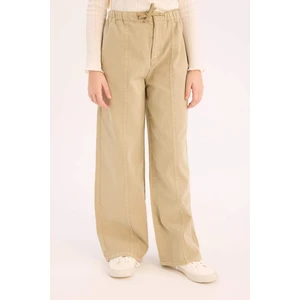 Kız Çocuk Wide Leg Geniş Paça Pamuklu Pantolon D7609A825SM