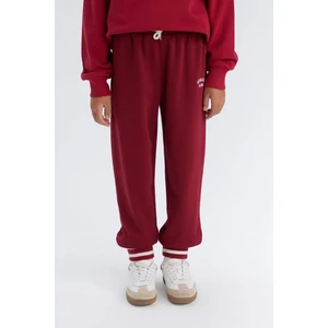 Kız Çocuk Beli Paçası Lastikli Baskılı Jogger Eşofman Altı D3204A824WN