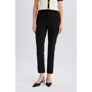 Klasik Chino Kumaş Pantolon Normal Bel Basic Düz Cepli Bilek Boy C1429AX25SP