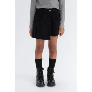 Kız Çocuk Gabardin Şort Etek D5239A824WN