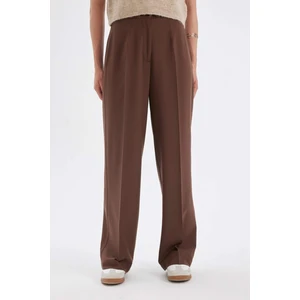 Standart Boy Klasik Pantolon Wide Leg Geniş Bol Paça Basic Düz Yüksek Bel C6402AX24AU