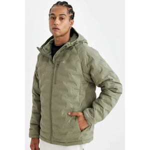 Defactofit Su Itici Kapüşonlu Mont Fermuarlı Su GEÇIRMEZ C6052AX24AU