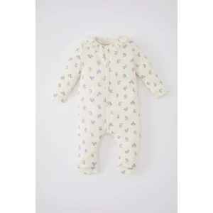 Kız Bebek Yeni Doğan Meyve Desenli Uzun Kollu Tulum C2443A524SP