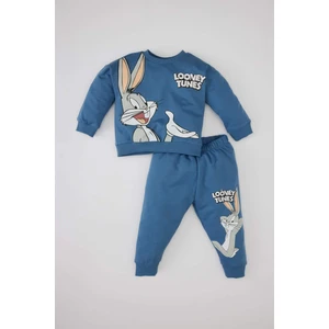 Erkek Bebek Looney Tunes Sweatshirt Eşofman Altı 2'li Takım C2357A524SP