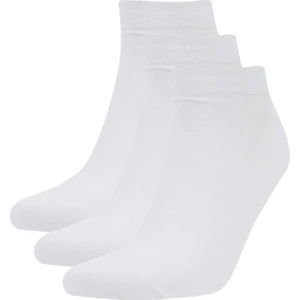 Erkek Dikişsiz 3'lü Bambu Patik Çorap C0109AXNS