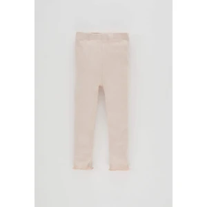 Kız Bebek Düz Paça Fitilli Kaşkorse Tayt