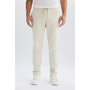 Jogger Pantolon Esnek Basic Düz Beli Bağcıklı Cepli Düz Paça C6022AX25SP