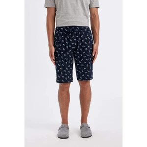 Regular Fit Cepli Desenli Şort Pijama Altı C2887AX24SM