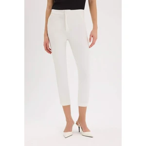 Klasik Chino Kumaş Pantolon Normal Bel Basic Düz Cepli Bilek Boy C1429AX25SP