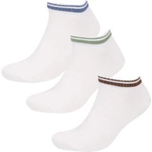 Erkek 3'lü Pamuklu Patik Çorap C0163AXNS