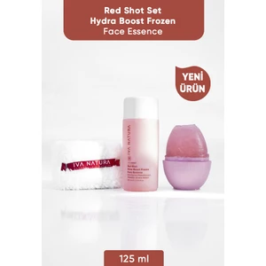 Iva Natura Red Face Shot - Frozen Face Essence 3'lü Set (ESSENCE+HAVLU BİLEKLİK+BUZ KALIBI)