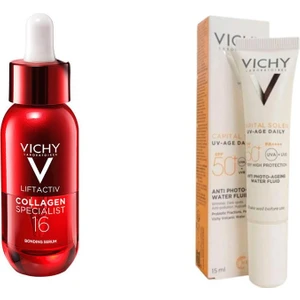 Liftactiv Collagen Specialist 16 Bonding Serum 30 ml + Uv Age Daily SPF50 15 ml