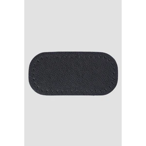 Çanta Tabanı 20X10 cm Oval Siyah