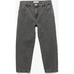 Pamuklu Rahat Kesim Denim Pantolon