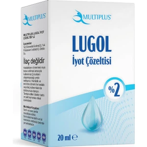 Lugol Iyot %2 Damlalıklı 20 ml