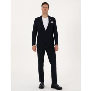 Pierre Cardin Erkek Lacivert Slim Fit Takım Elbise 50317643-VR033