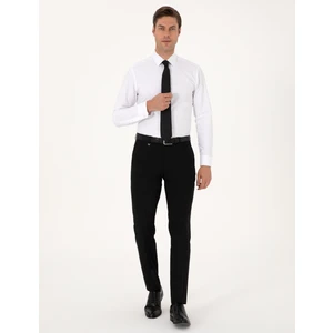 Pierre Cardin Erkek Siyah Slim Fit Kumaş Pantolon 50317644-VR046