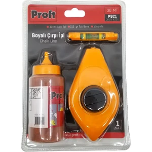 Kırmızı Boyalı Çırpı Ipi Seti 30 Mt.