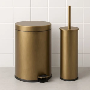 Klozet Fırçası-Bakır Eskitme