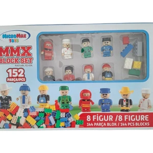 Mmx 8 Figürlü 152 Parça Blocks Set