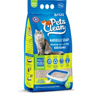 Premium Sabun Kokulu Kedi Kumu Kalın 5 lt