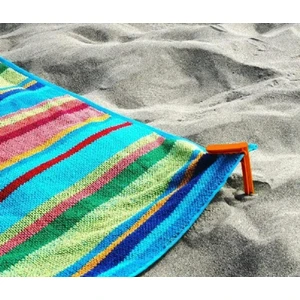 Teber 3D Studio Plaj Havlusu Klipsi / Havlu Mandalı - Turuncu