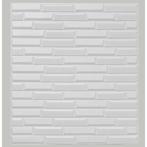 Renkli Duvarlar Kendinden Yapışkanlı Beyaz Opak Duvar Paneli Kağıdı 70X38 cm NW55