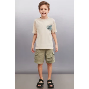 PERTH Erkek Bej T-Shirt