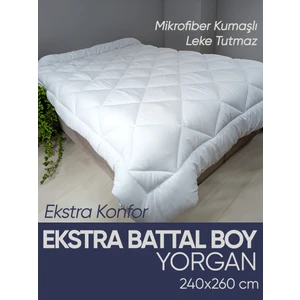 Piyes Home Mikrofiber Kumaşlı Extra Battal Boy Yorgan 240 x 260