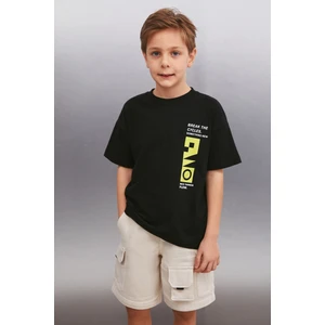 JARETH Erkek Siyah T-Shirt