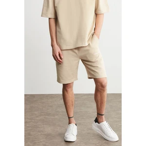 Buga Comfort Bej Şort & Bermuda
