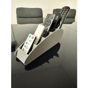 5 Gözlü Kumanda Organizer Standı Uzaktan Kumanda Düzenleyici Tv Kumandalık Modern