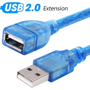1.8 Metre 1.8mt USB 2.0 Uzatma Kablosu USB Dişi Erkek Uzatıcı Yüksek Hızlı Veri Transferi USB Kablosu Bilgisayar Için Uzatıcı Kablo