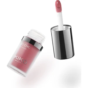 Kiko Milano So Chic Trio Blush 04 Ruby Bliss İpeksi Renk Dokusu ile Uzun Süre Kalıcı