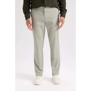Regular Fit Normal Kesim Yazlık Düz Paça Chino Kanvas Pantolon D7349AX25SP
