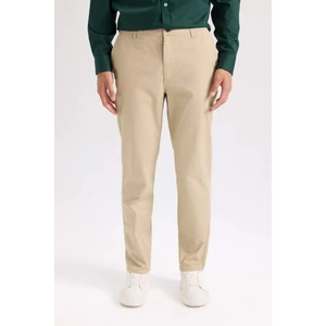 Regular Fit Normal Kesim Yazlık Düz Paça Chino Kanvas Pantolon D7349AX25SP