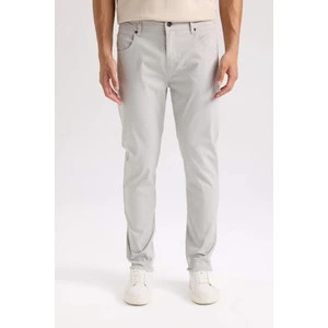 Yazlık Gabardin Chino Kanvas Pantolon Slim Fit Dar Kesim Dar Paça Cepli B2089AX25SP