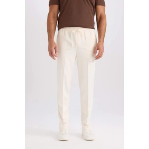 Yazlık Kumaş Jogger Pantolon Beli Bağcıklı Lastikli Düz Paça Cepli Her Yöne Esneyen A9943AX25SP